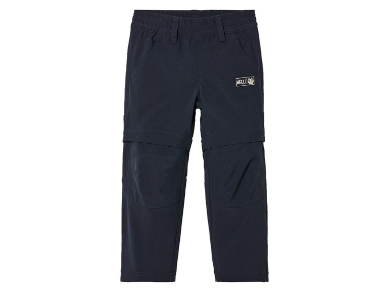 Pantalon bleu marine avec logo Hello Kitty