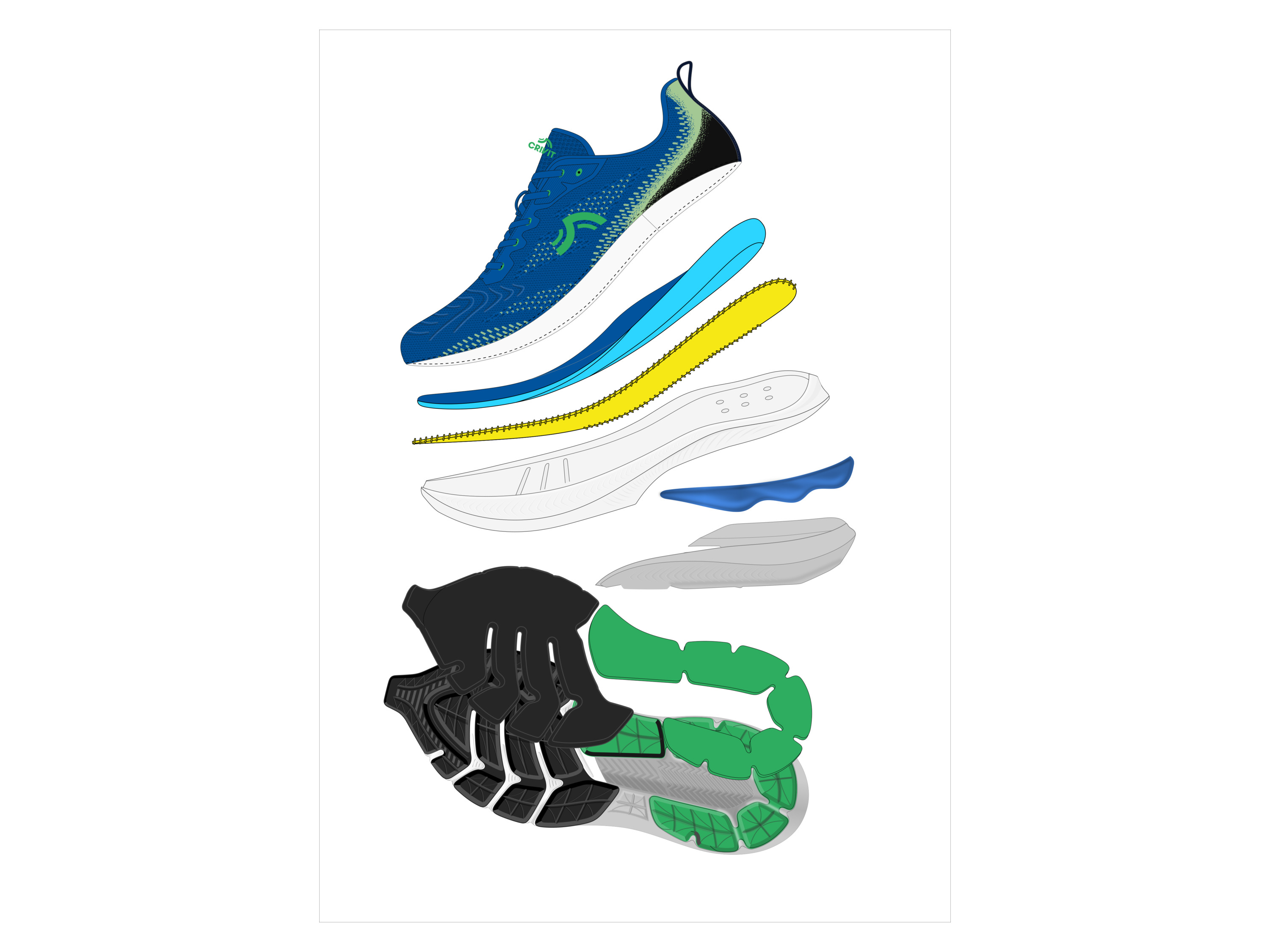 CRIVIT Chaussures homme - 9