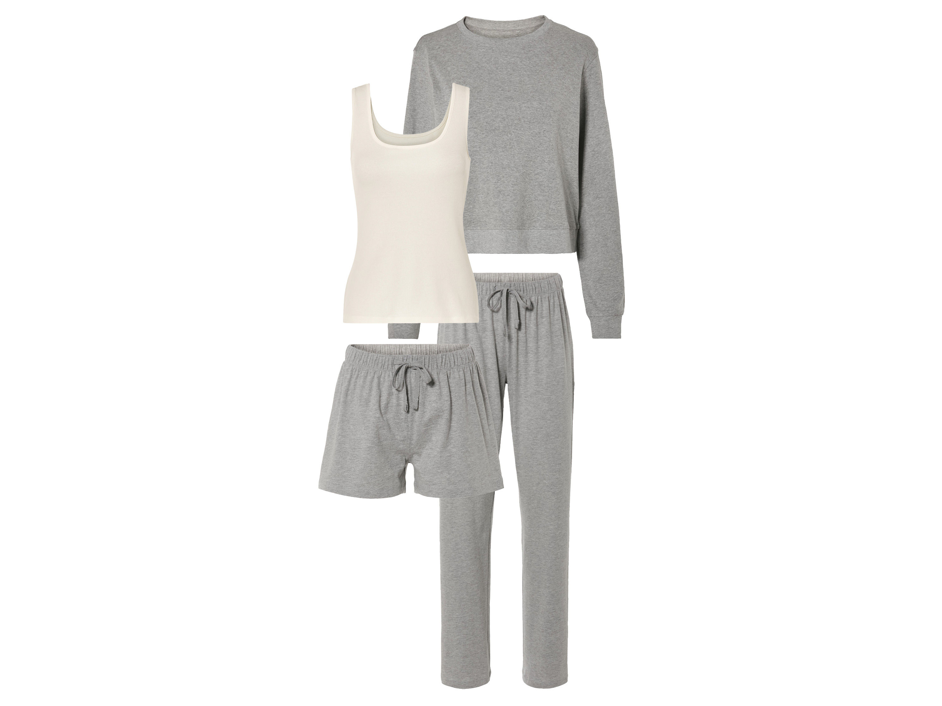 esmara® Ensemble pyjama femme (gris)