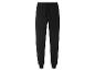 Pantalon de survêtement noir avec cordon de serrage.