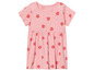 Une robe rose avec un imprimé coquillages pour filles.