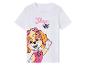 T-shirt blanc avec Skye de la Pat' Patrouille