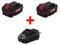 Deux batteries Xeno et un chargeur inclus.
