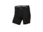 Boxer de sport noir pour homme avec ceinture grise à motifs
