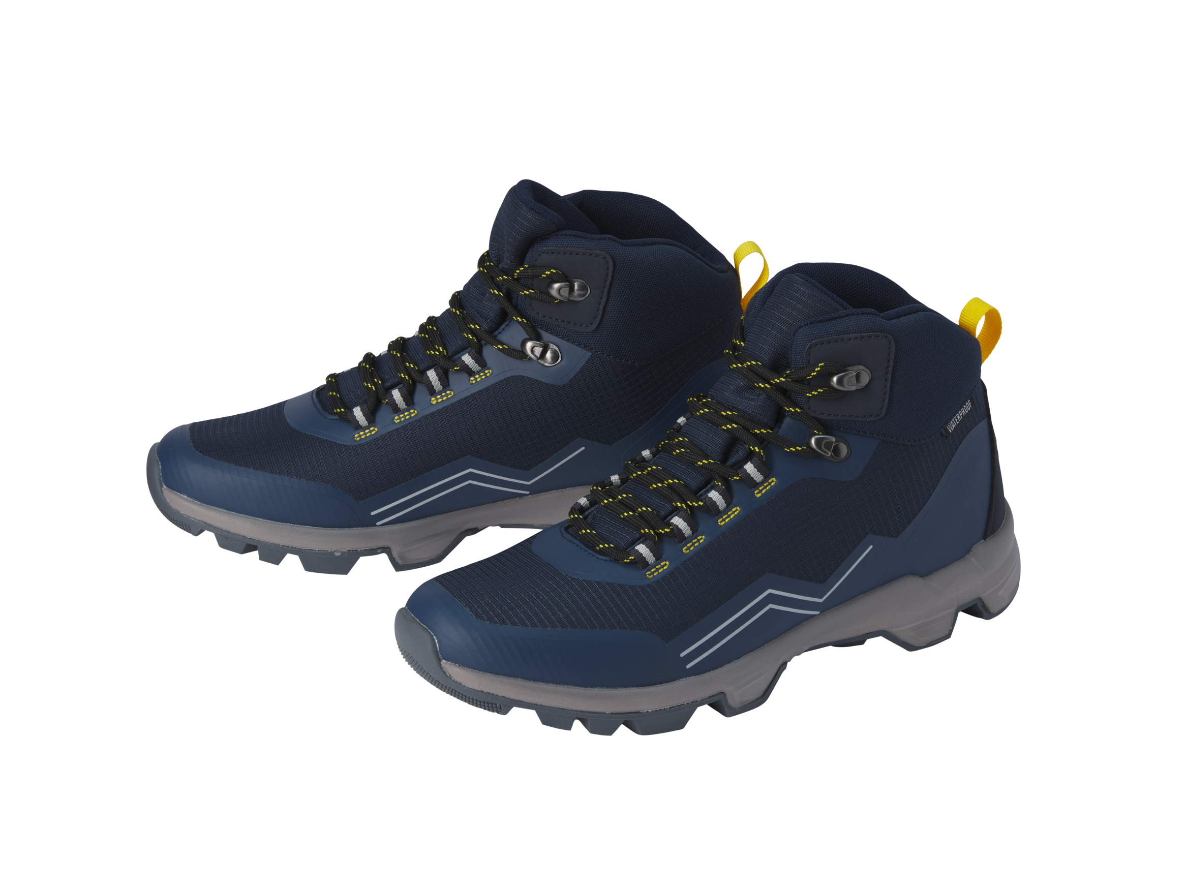 CRIVIT Chaussures de trekking montantes homme (44, bleu foncé)