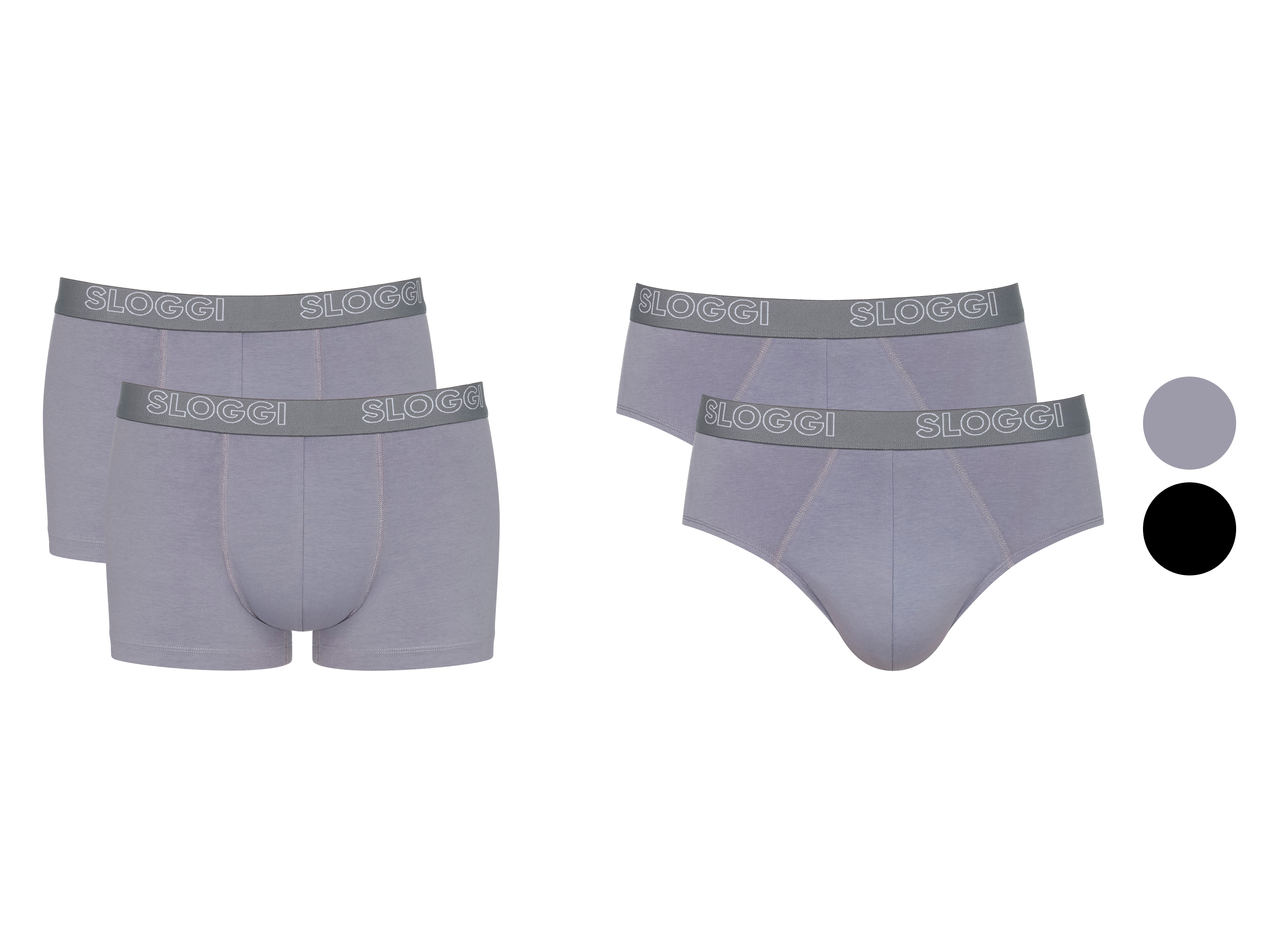 Sloggi Lot de 2 slips ou boxers homme