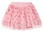 Jupe en tulle rose pour enfant avec motif fraises.