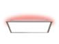Éclairage de panneau LED carré avec rétroéclairage rouge