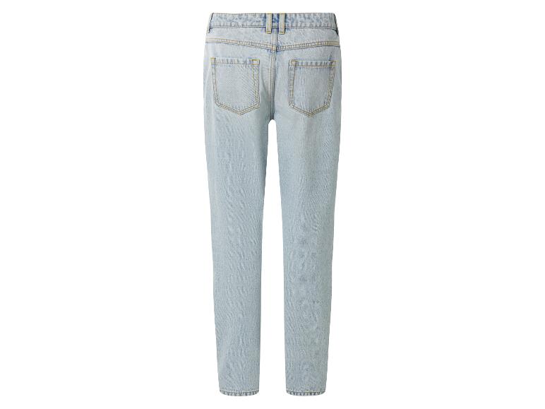 Jean femme bleu clair avec poches arrière