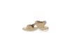 Sandales beige à bride arrière.