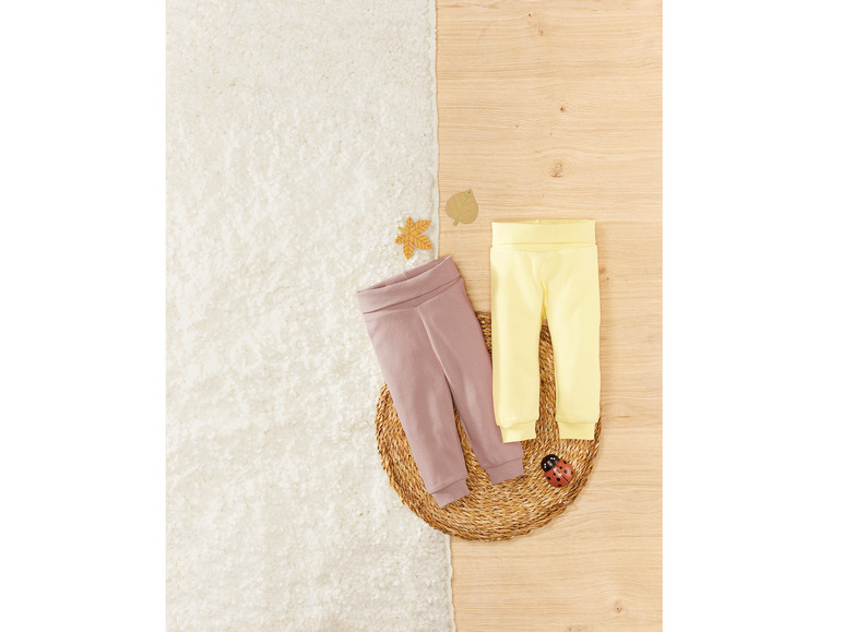 Aller en mode plein écran : Lot de 2 pantalons molletonnés bébé - Image 3