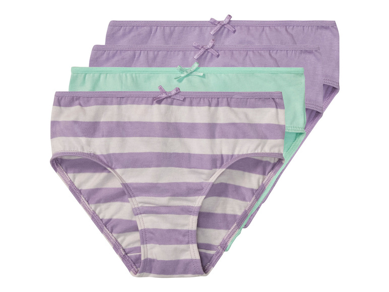Aller en mode plein écran : lupilu® Lot de 4 culottes petite fille - Image 2