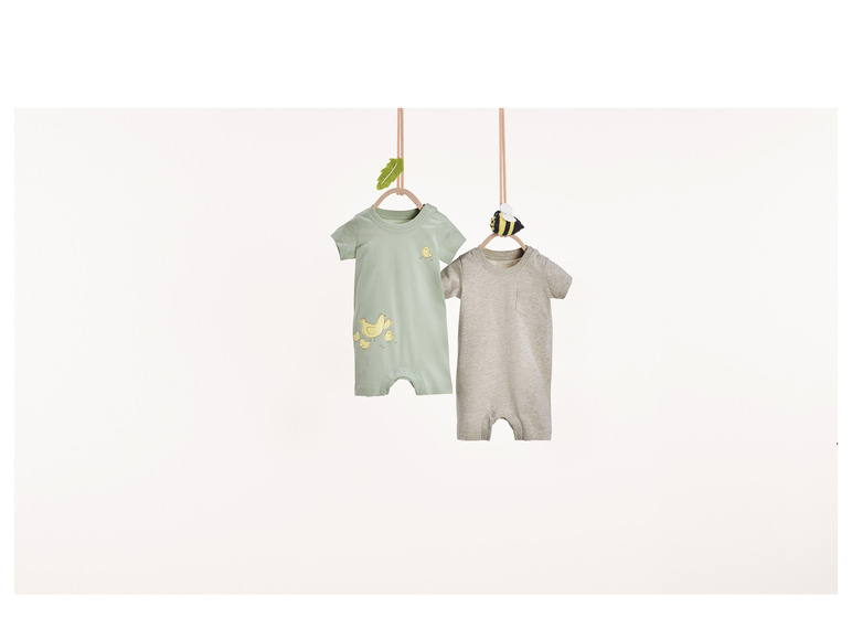 Aller en mode plein écran : lupilu® Lot de 2 pyjamas bébé - Image 8