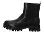 Bottes Chelsea noires pour femmes avec semelle épaisse
