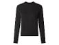 Pull noir à col montant pour femme