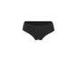 Culotte noire côtelée pour femme