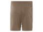 Shorts en jersey marron clair.