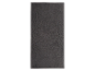 Serviette de bain gris foncé.