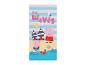 Serviette de plage pour enfants avec Peppa Pig jouant sur la plage et le texte « MAKE Waves ».