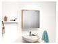 Meuble salle de bain miroir, lavabo et accessoires.