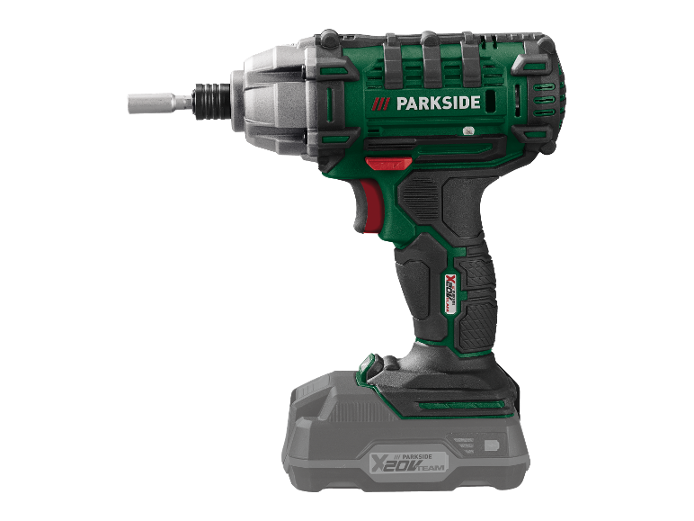 Perceuse visseuse à percussion sans fil Parkside X20V Team.