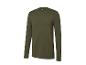 T-shirt de sport vert olive à manches longues Crivit
