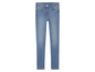 Un jean skinny bleu pour filles.