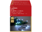 Guirlande lumineuse Livarno 50 LED avec lumière blanche froide et piles.