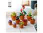 Ensemble LEGO avec différents types de fleurs et de plantes en pots