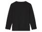 T-shirt à manches longues noir pour enfant.