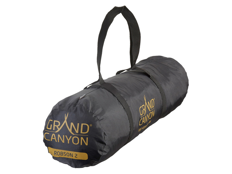 Un sac de transport noir pour une tente Grand Canyon Robson 2.