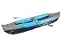 Kayak gonflable CRIVIT avec pagaie, bleu et gris