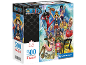 Puzzle de 500 pièces One Piece avec une illustration colorée d'anime.
