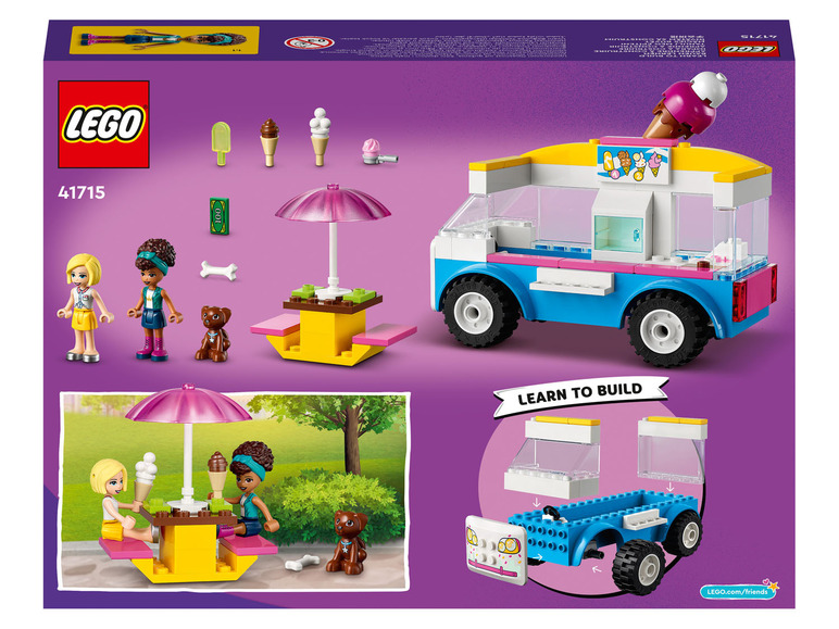 Aller en mode plein écran : LEGO® Friends Le camion de glaces - Image 6