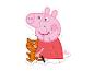 Puzzle Peppa Pig et son chaton : jeu pour enfants.