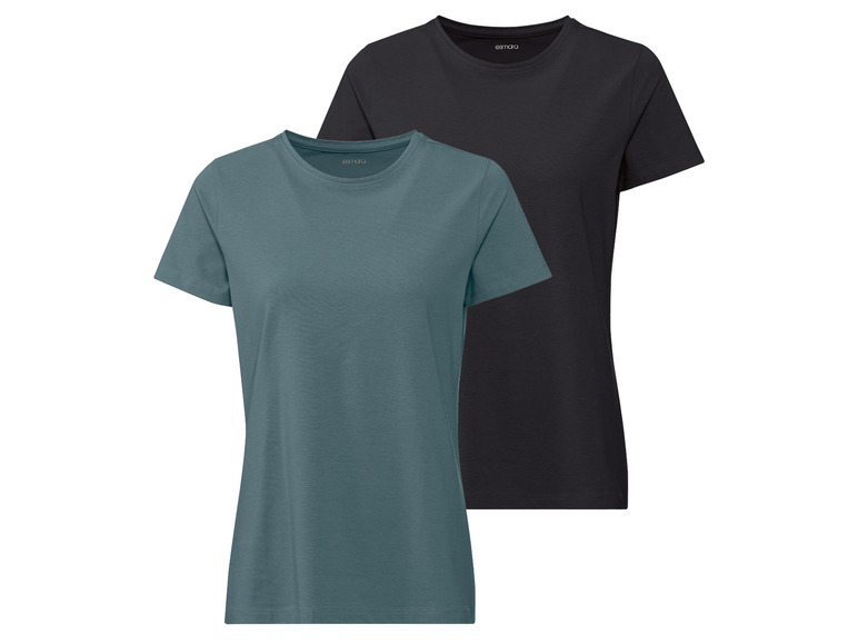 Aller en mode plein écran : Lot de 2 t-shirts manches courtes femme - Image 7
