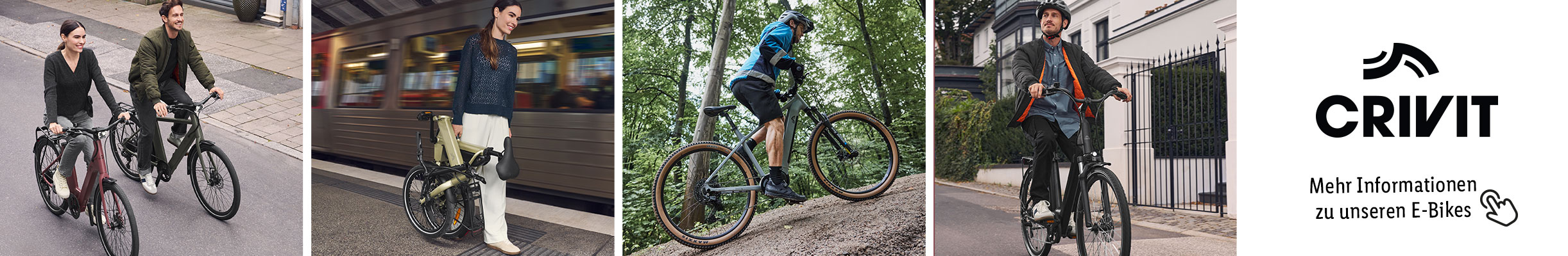 CRIVIT : Plus d'informations sur nos vélos électriques