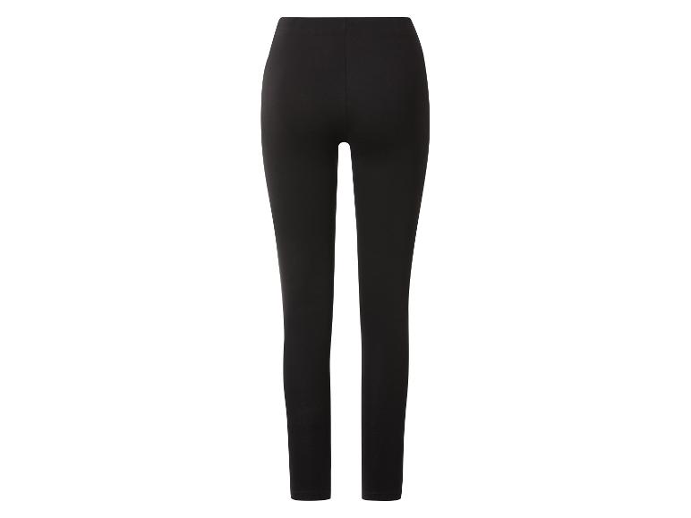 Legging noir femme, vue arrière