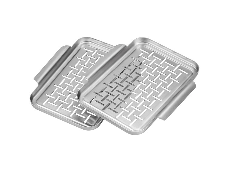 Aller en mode plein écran : GRILLMEISTER Poêle ou plateaux grill, en acier inoxydable - Image 4