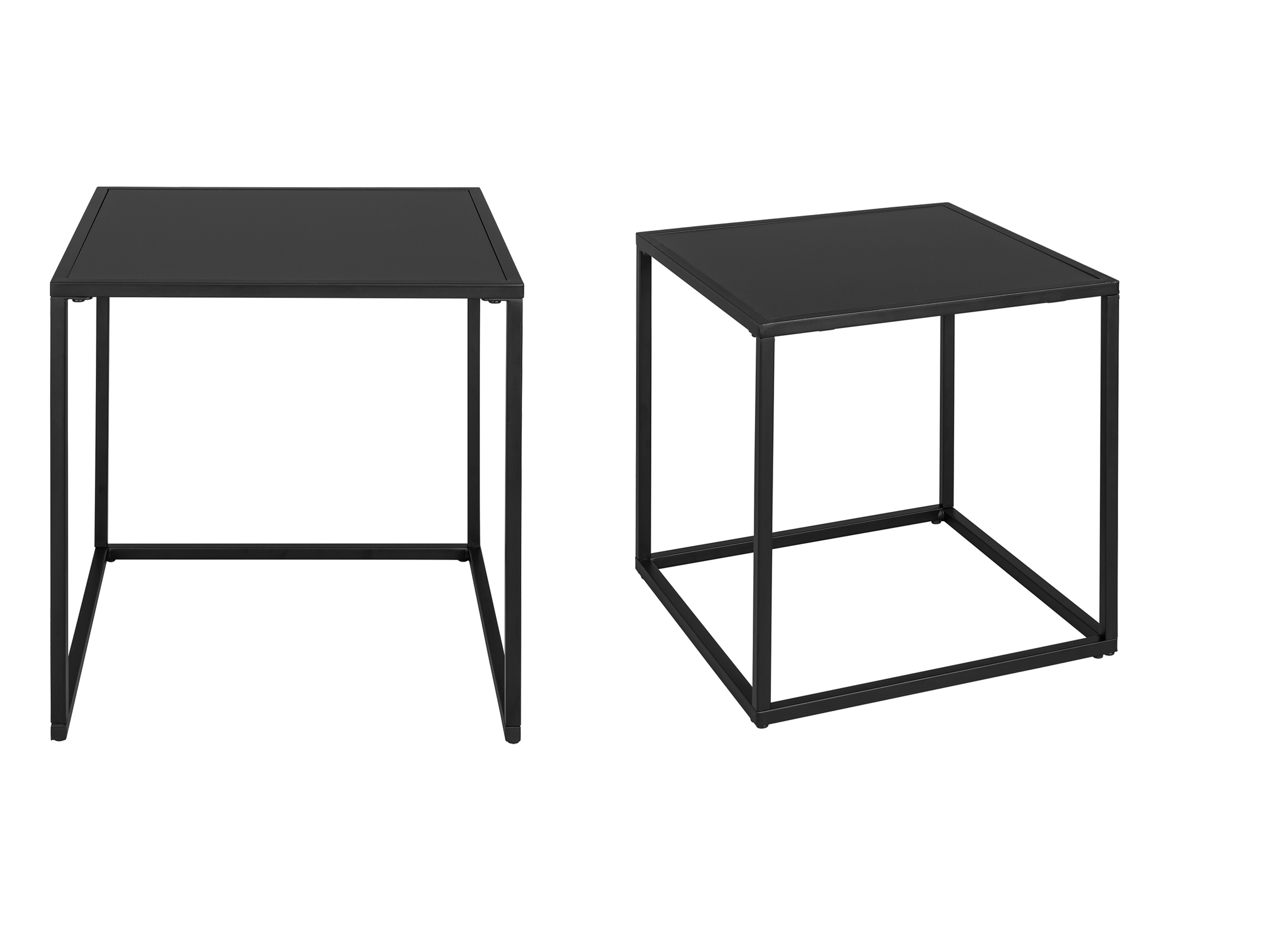 LIVARNO home Set de 2 tables d'appoint