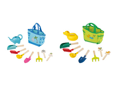 Playtive Sac de jardinage pour enfants, 9 pièces