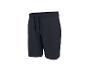 Short de sport bleu foncé avec cordon de serrage