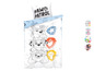 Une parure de lit Paw Patrol avec Chase, Marshall et Rubble.
