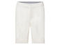 Pantalon blanc taille haute.
