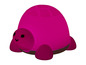 Une lampe de nuit en forme de tortue rose.