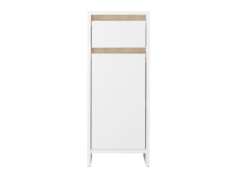 Aller en mode plein écran : LIVARNO home Armoire latérale de salle de bains Oslo, 32 x 80 x 28 cm, blanche - Image 6