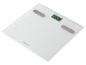 Pèse-personne numérique blanc affichant 62,4 kg