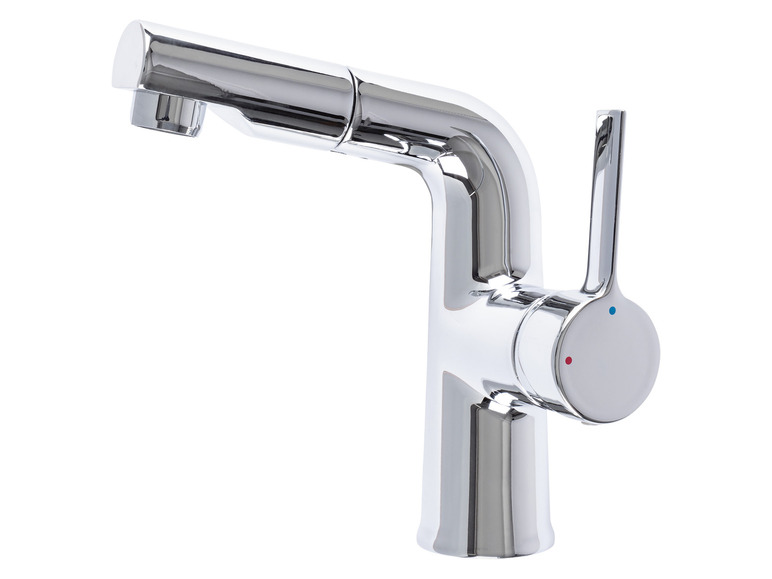 Aller en mode plein écran : LIVARNO home Mitigeur robinet de lavabo avec douchette - Image 1