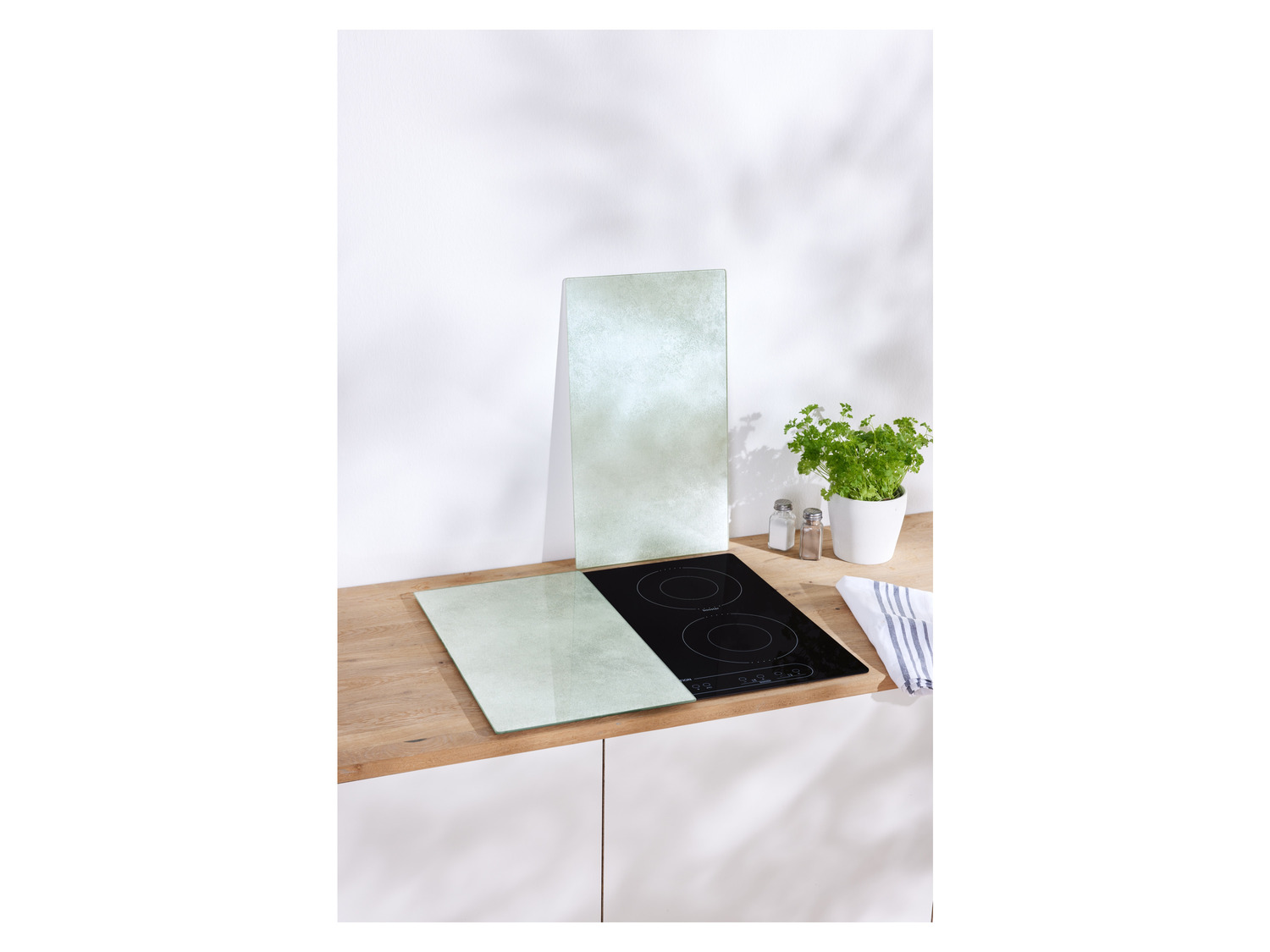 Couvre-Plaque De Cuisson En Verre 52x60cm - Protection Plan De Travail - Résistant à 550°F