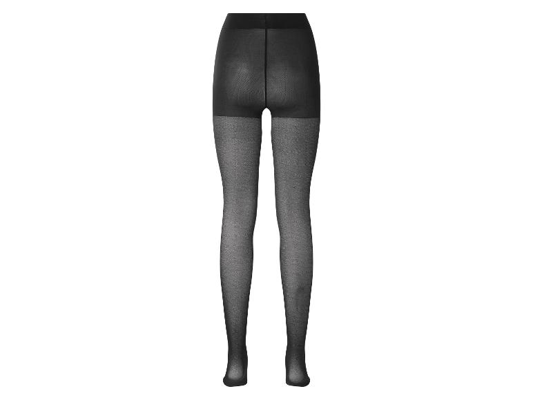 Lot de 2 collants thermique et fin 60D femme